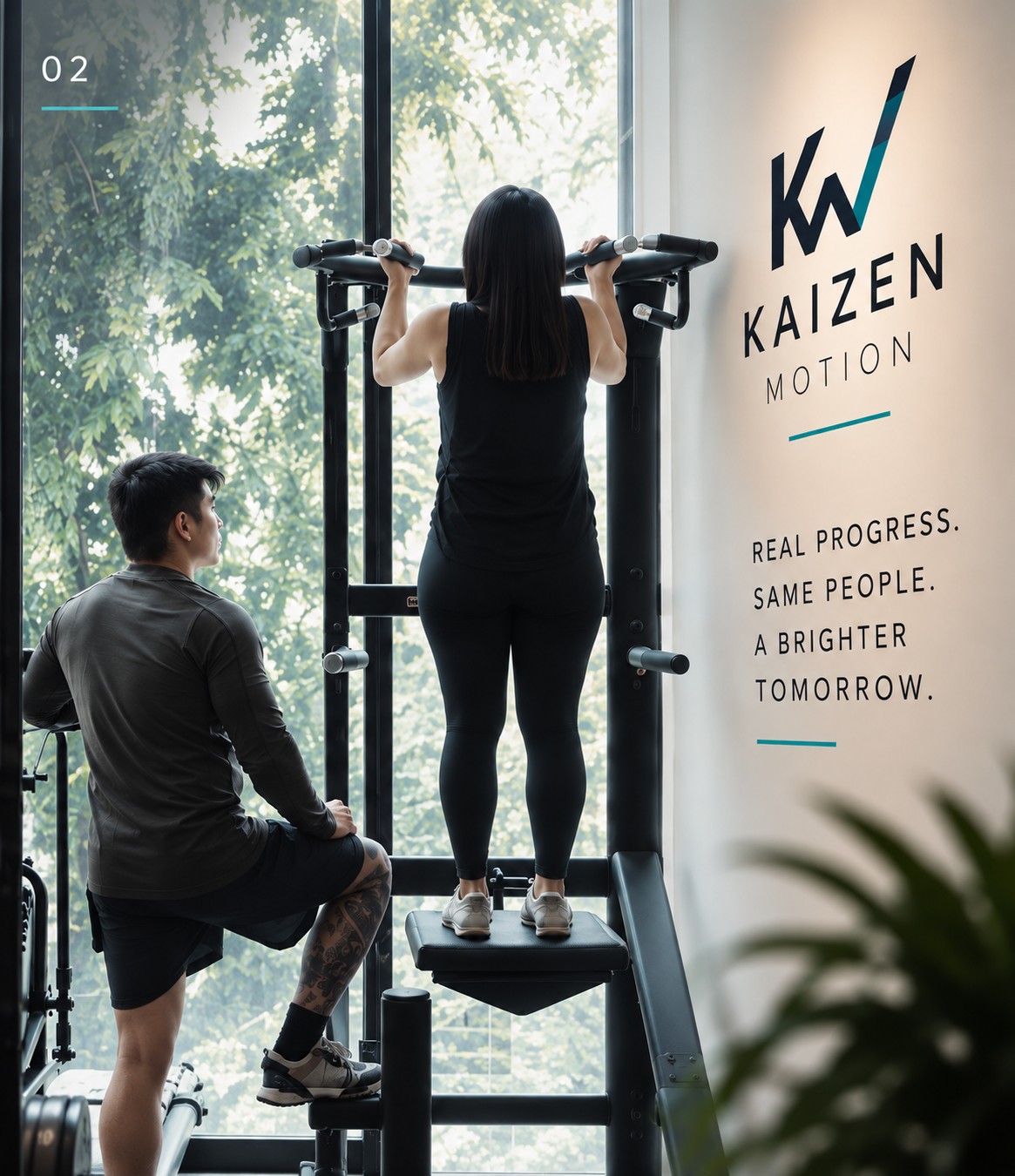 One-to-one personal training at Kaizen Motion